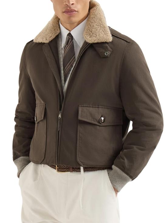 26FW 브루넬로 쿠치넬리 자켓 MG5456003CLY62 Black - BRUNELLO CUCINELLI