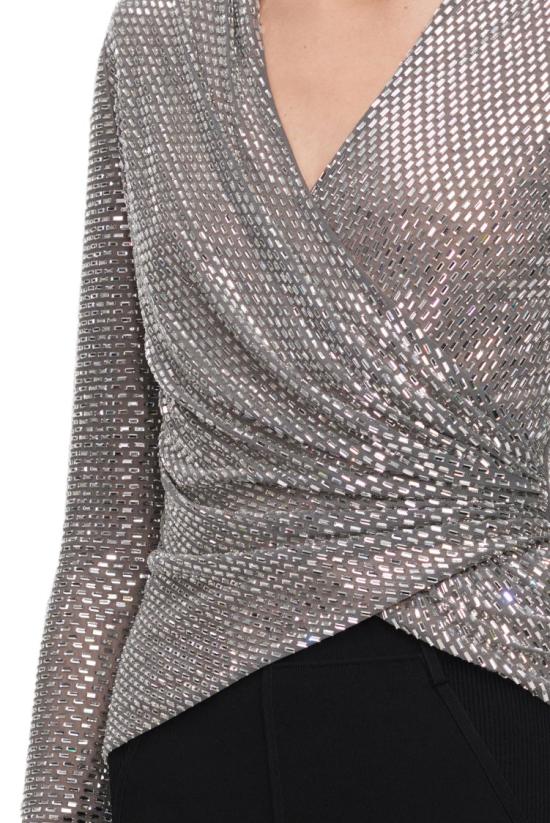 26FW 셀프 포트레이트 탑 AW26154TGRGREY Silver - SELF PORTRAIT