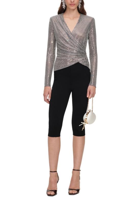 26FW 셀프 포트레이트 탑 AW26154TGRGREY Silver - SELF PORTRAIT