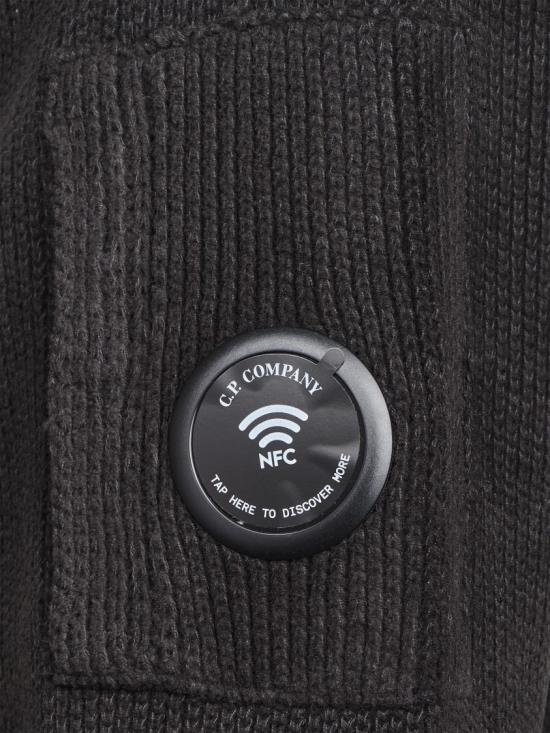 26FW 씨피 컴퍼니 니트웨어 21CMKN196A005558G999 Black - C.P. COMPANY