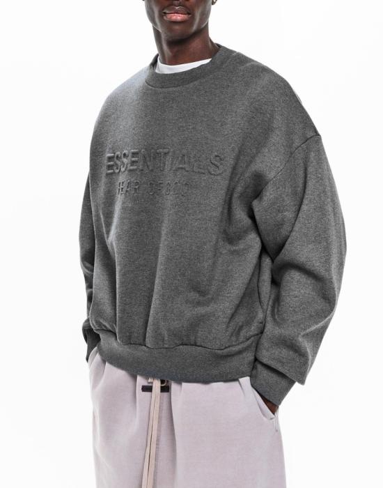 26FW 피어오브갓 탑 192HO256551F Grey - FEAR OF GOD