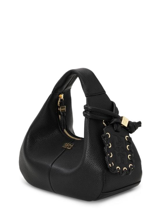 26FW 가니 미니 호보백 A6976099 Black - GANNI