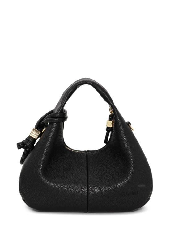 26FW 가니 미니 호보백 A6976099 Black - GANNI