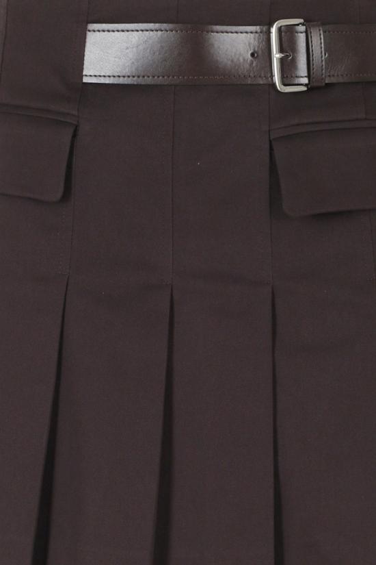 26FW 세미쿠튀르 스커트 Y6WO14 099 Brown - SEMI-COUTURE