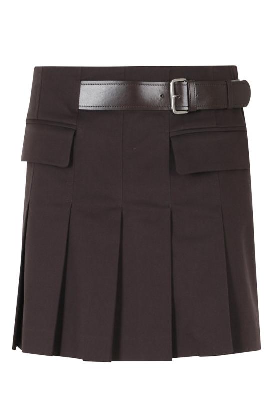26FW 세미쿠튀르 스커트 Y6WO14 099 Brown - SEMI-COUTURE