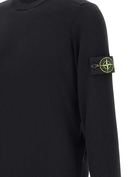 26FW 스톤 아일랜드 니트웨어 S155100071S00C4V0029 Black - STONE ISLAND