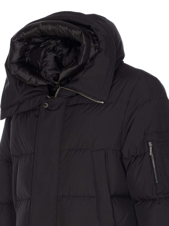 25FW 무레르 다비데 STP 파카 DAVIDESTPU0001 BLACK - MOORER