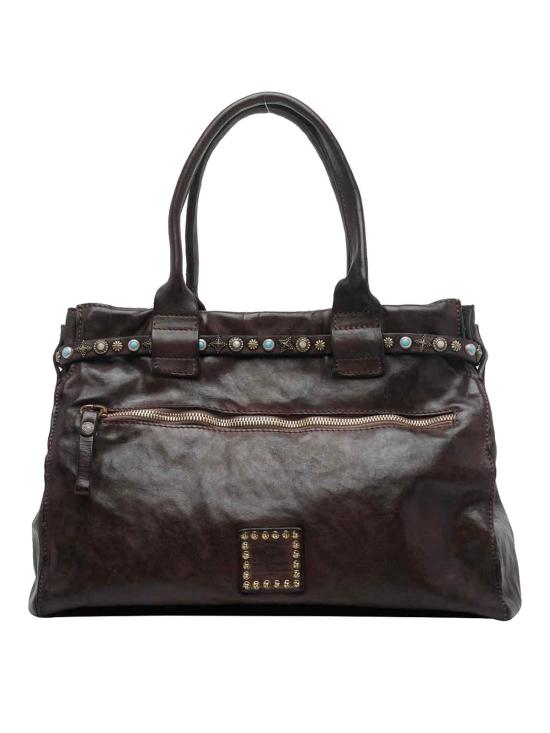 26FW 캄포마찌 토트백 C041020NDX3159C1501 BROWN - CAMPOMAGGI