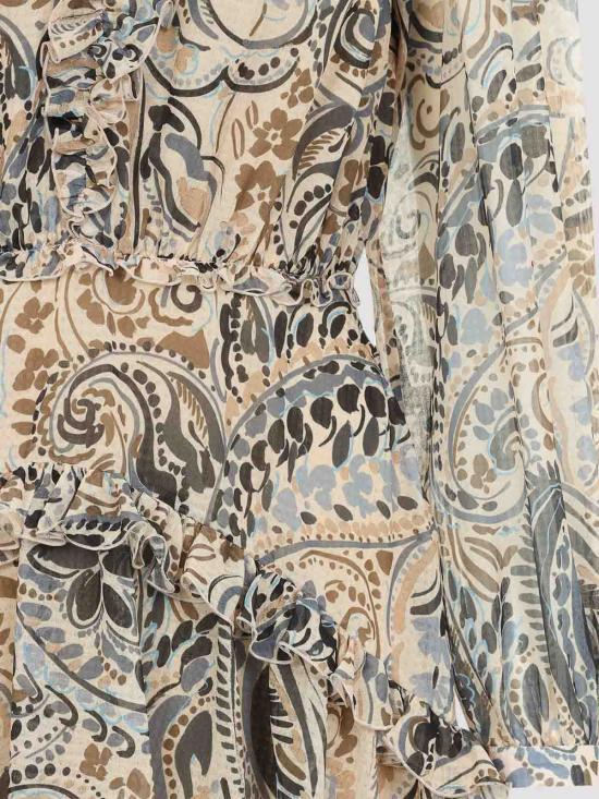 26FW 에트로 미디 원피스 WRHA066799SAS1PX0822 BEIGE - ETRO