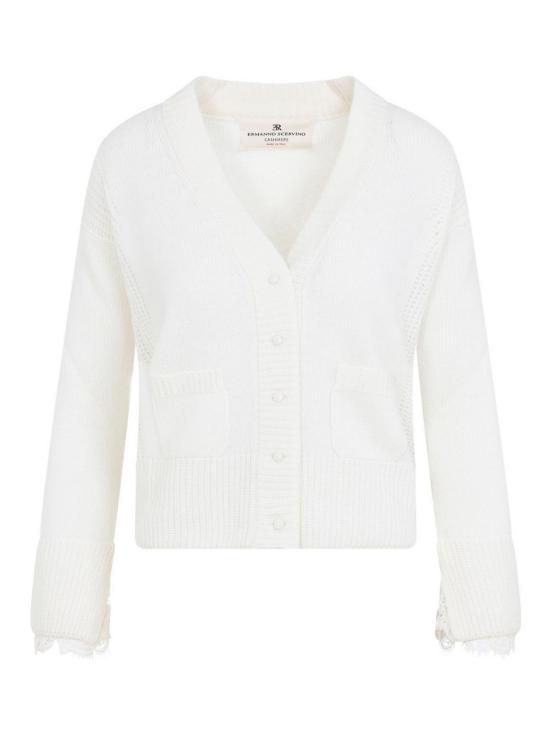 26FW 에르마노 설비노 스웨터 D495N303APPYI14300 WHITE
