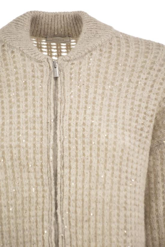 26FW 페세리코 스웨터 A99248F05G9100 G44 LIGHT BEIGE - PESERICO