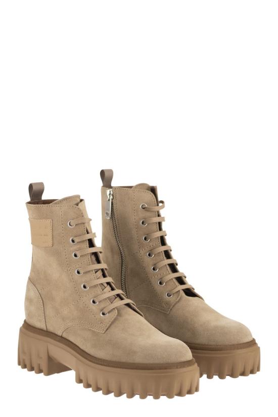 26FW 호간 부츠 HXW7000FW70PJQ0CPA BEIGE - HOGAN