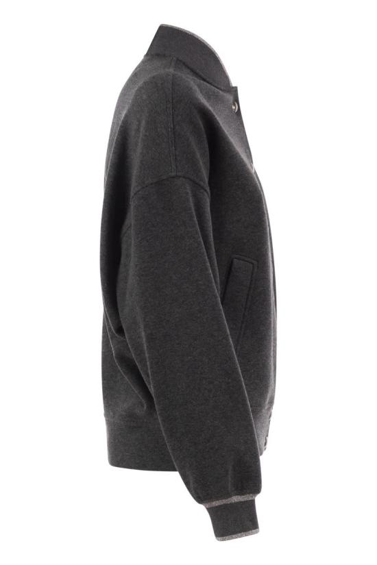 26FW 브루넬로 쿠치넬리 스웨터 MD991B2Q06 C104 ANTHRACITE - BRUNELLO CUCINELLI