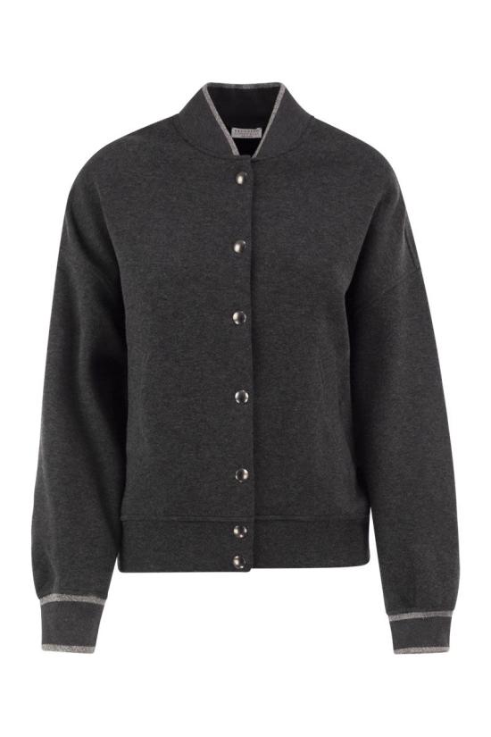 26FW 브루넬로 쿠치넬리 스웨터 MD991B2Q06 C104 ANTHRACITE