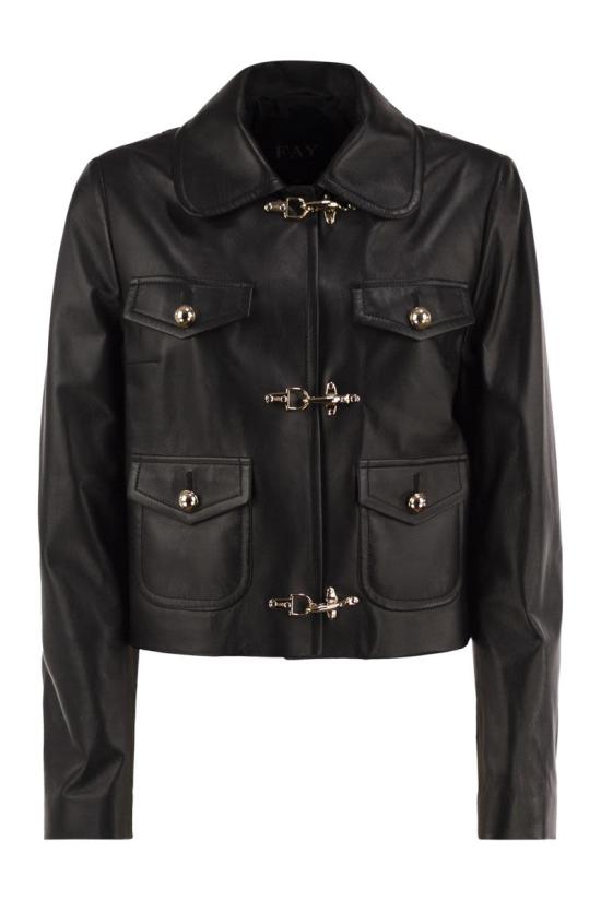 26FW 페이 자켓 NGW73534560ZXMB999 BLACK