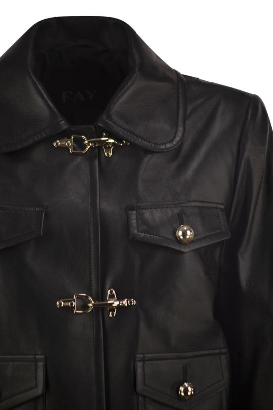 26FW 페이 자켓 NGW73534560ZXMB999 BLACK - FAY