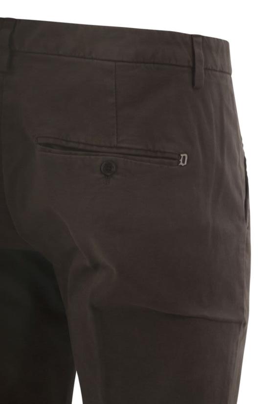  돈답 스트레이트 팬츠 UP235GSE043UPTDDU 759 DARK BROWN - DONDUP