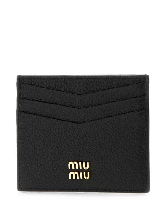 26FW 미우미우 나파 카드 지갑 5MC002ADT7 F0002 BLACK - MIU MIU
