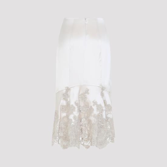 26FW 에르마노 설비노 스커트 D492O741APNXE 30401 NUDE NEUTRALS - ERMANNO SCERVINO