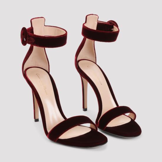 26FW 지안비토로시 샌들 G6109615RICVEL SYRA RED - GIANVITO ROSSI