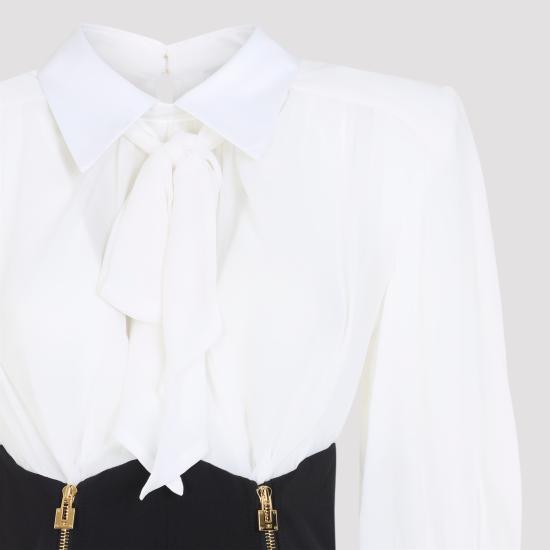 26FW 엘리자베타프랜치 미디 원피스 TU06566E2 309 BLACK - ELISABETTA FRANCHI