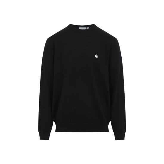 26FW 칼하트 WIP 메디슨 스웨터 I030841K02XX BLACK