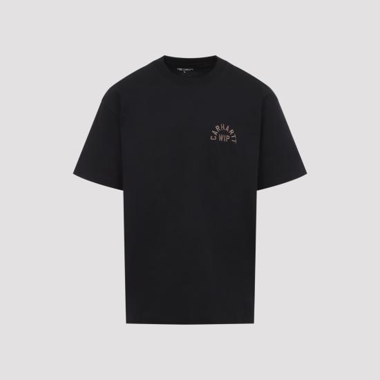 26FW 칼하트 WIP 반팔 티셔츠 I0372553ZGXX BLACK - CARHARTT WIP