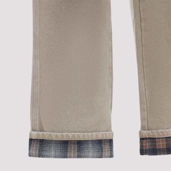 26FW 골든구스 스트레이트 팬츠 GMP02748P002656 55559 NUDE NEUTRALS - GOLDEN GOOSE