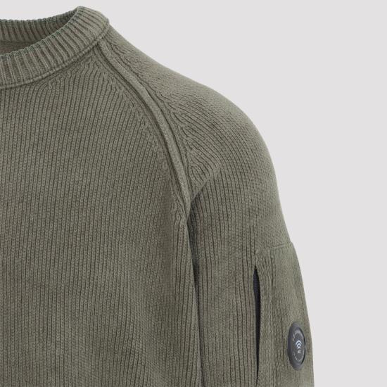 26FW 씨피 컴퍼니 스웨터 21CMKN196A005558G 683 GREEN - C.P. COMPANY