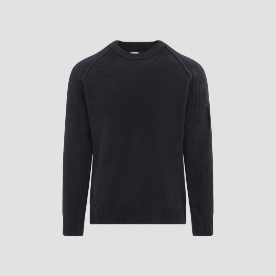 26FW 씨피 컴퍼니 스웨터 21CMKN196A005558G 888 BLUE - C.P. COMPANY