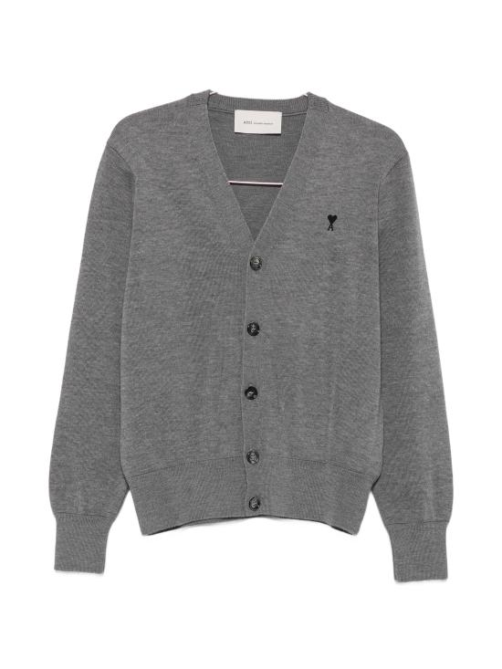 26FW 아미 ADC 울 V넥 가디건 HKC361001 A336 GREY