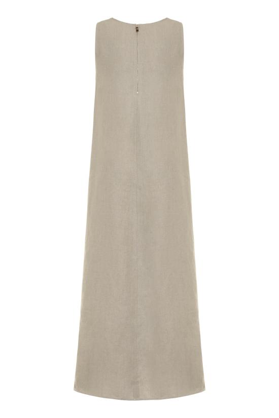  막스마라 미디 원피스 SIMEONE2511221112600001 Beige - MAX MARA