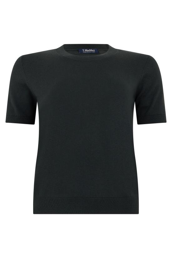 26FW 에스막스마라 반팔 티셔츠 SMMGIULIETTA2629366021600003 black
