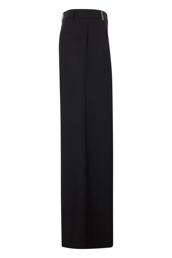 26FW 페세리코 스트레이트 팬츠 A0466303472005 black - PESERICO