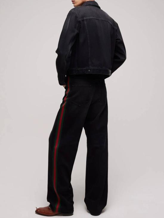 26FW 구찌 스트레이트 팬츠 A002IAXDDIC1000 black - GUCCI