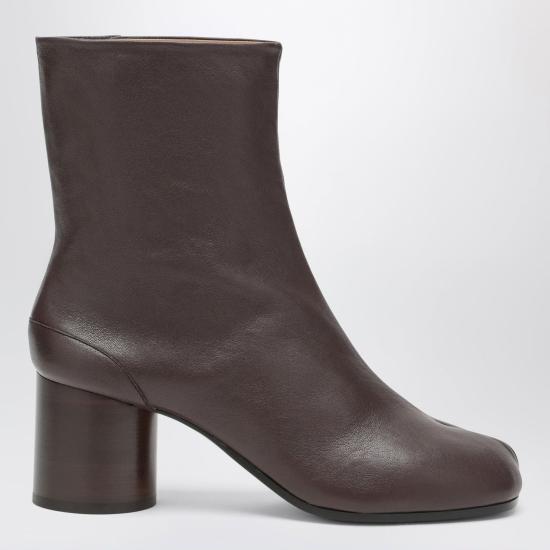 26FW 마르지엘라 타비 빈티지 레더 부츠 S58WU0246P3753T2358 Dark brown