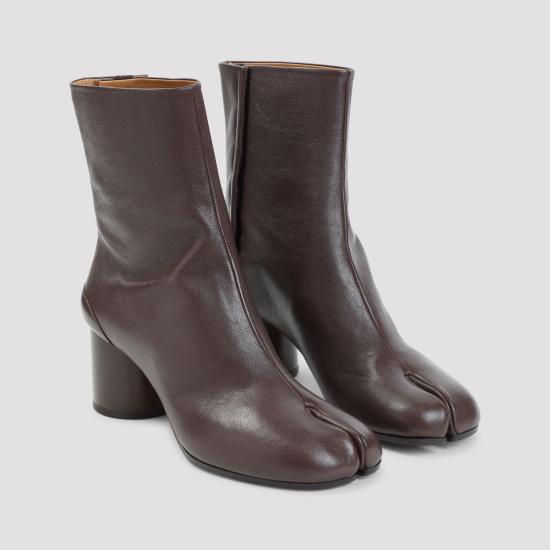 26FW 마르지엘라 타비 빈티지 레더 부츠 S58WU0246P3753T2358 Dark brown - MAISON MARGIELA