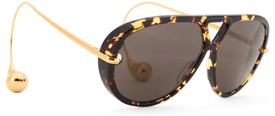 26FW 보테가베네타 선글라스 769205V2Q30 1317 BROWN - BOTTEGA VENETA