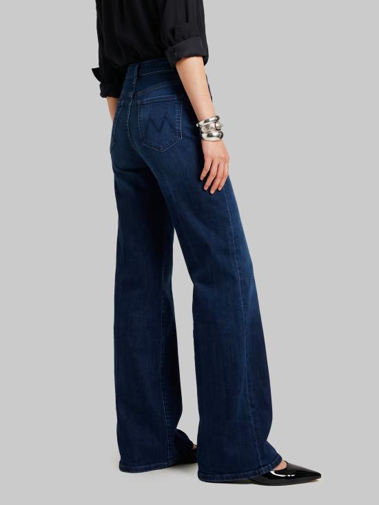 26FW 마더 스트레이트 팬츠 10415104NIV BLACK BLUE - MOTHER