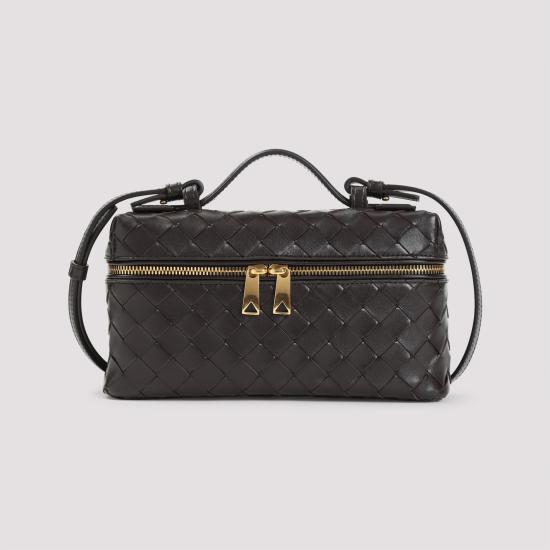 26FW 보테가베네타 뱅뱅 베니티 케이스백 789109V3IV1 2132 BROWN - BOTTEGA VENETA