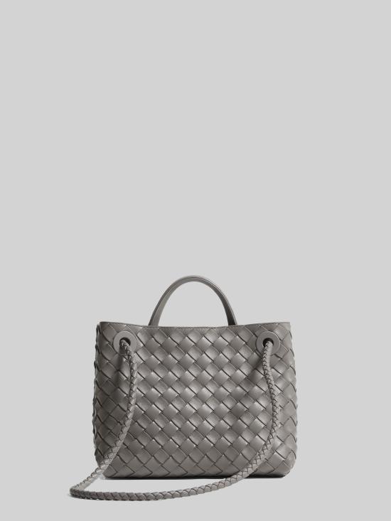 26FW 보테가베네타 안디아모 스몰 토트백 766014VCPP1 1590 GREY - BOTTEGA VENETA