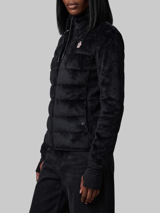 26FW 몽클레어 패디드 집업 스웨터 L20988G00010809EG 999 BLACK - MONCLER
