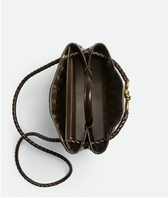 26FW 보테가베네타 안디아모 스몰 토트백 766014VCPP1 2272 BROWN - BOTTEGA VENETA