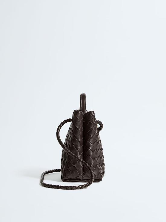 26FW 보테가베네타 안디아모 스몰 토트백 766014VCPP1 2272 BROWN - BOTTEGA VENETA