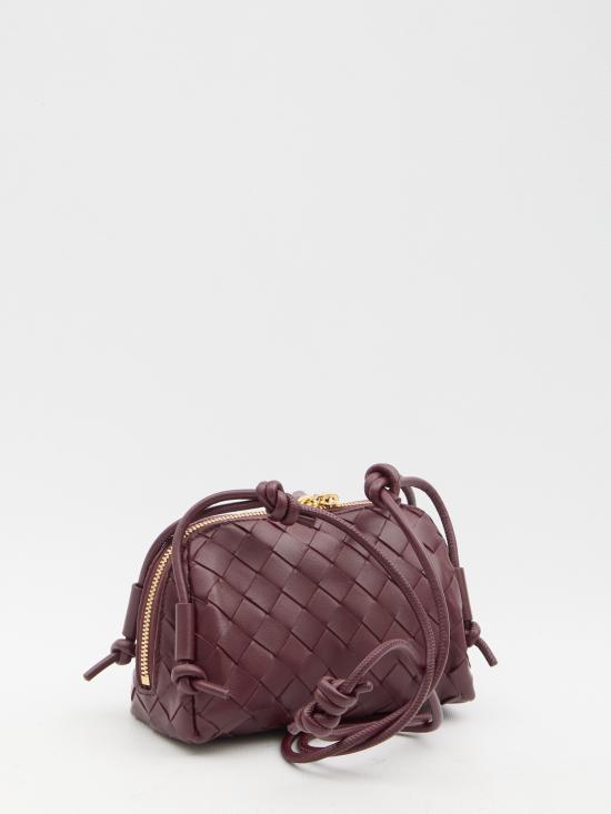 26FW 보테가베네타 인트레치아토 콘서트 파우치 794258VCPP1 2247 BORDEAUX - BOTTEGA VENETA