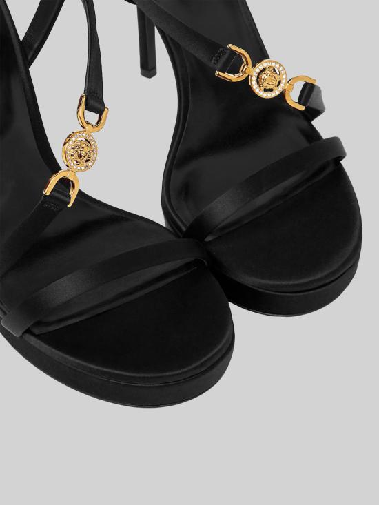 26FW 베르사체 샌들 10121341A00619 1B00V BLACK - VERSACE
