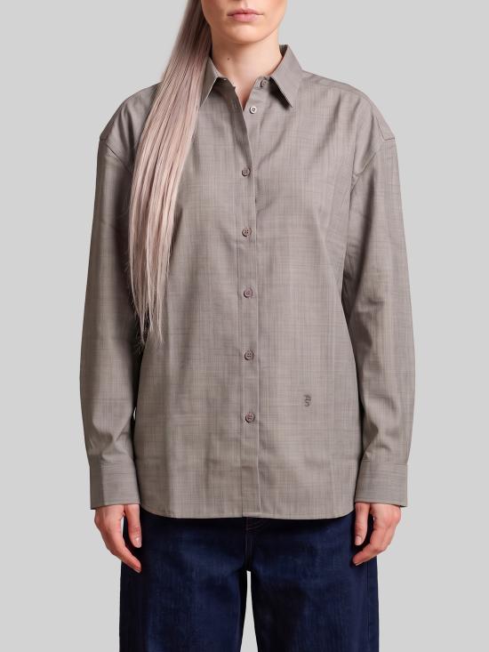 26FW 더프랭키샵 셔츠 CHFS22831987 LTM BROWN