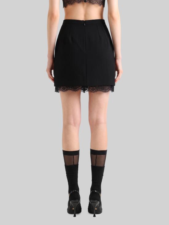 26FW 돌체앤가바나 스커트 F4BS7TFU2L8 N0000 BLACK - DOLCE & GABBANA