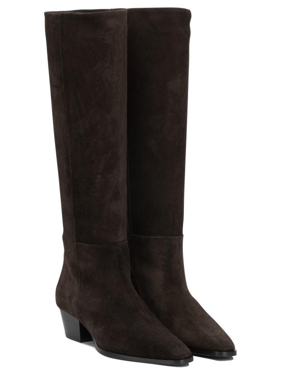 26FW 에이드 부츠 MEDEACOWSUEDELEATHERMOKA BROWN - AEYDE