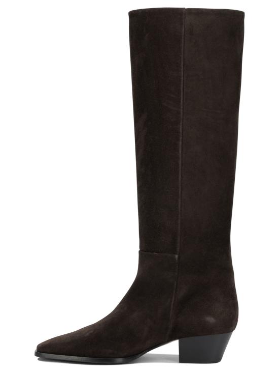 26FW 에이드 부츠 MEDEACOWSUEDELEATHERMOKA BROWN - AEYDE
